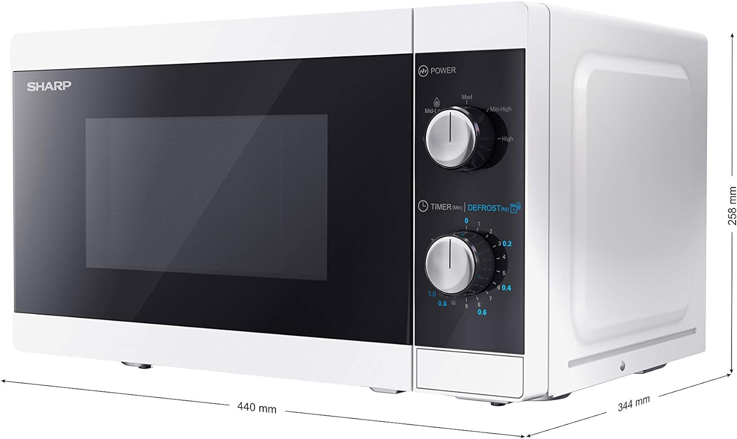 YC-MS01EW Four Micro-Ondes Solo 20 Litres