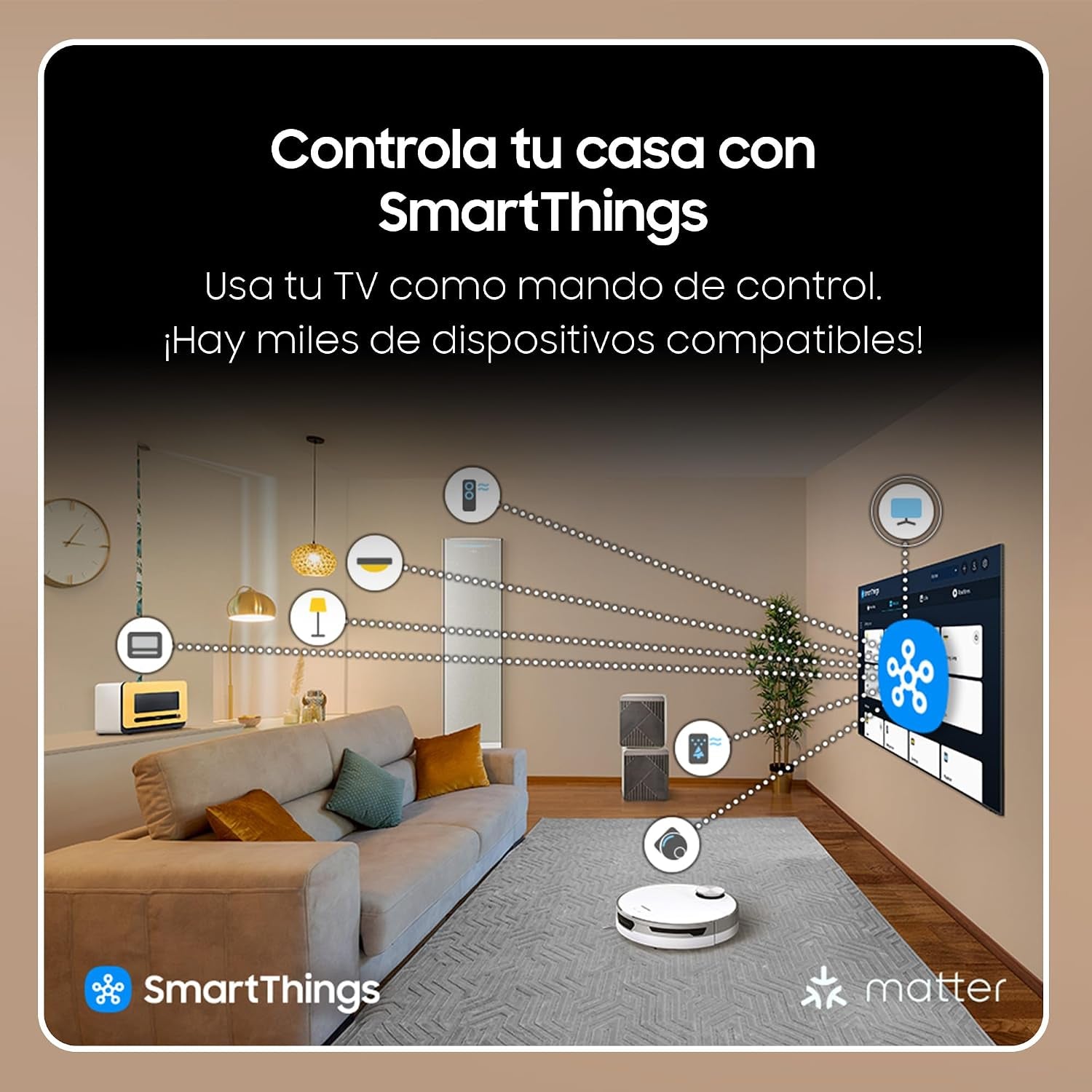 TV QLED 4K 2024 75Q60D Smart TV De 75" Avec plus D'1 Milliard De Couleurs, Couleurs Certifiées, Le Meilleur Smart TV Et Contrôlez Votre Maison Avec Smartthings