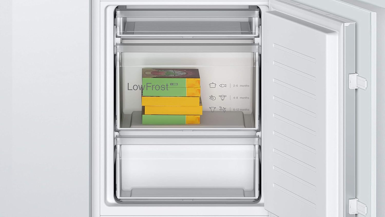 Réfrigérateurs Combinés 267L Froid Statique  54.1Cm E, KIV86VSE0