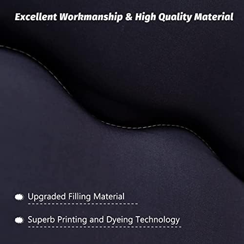 MAXYOYO Japanese Futon Mattress Floor Mattress Sleeping Pad Foldable Bed Roll Up Camping Cushion Floor Lounger Bed Couches and Sofas Couch Topper, Black Floral, Full Size