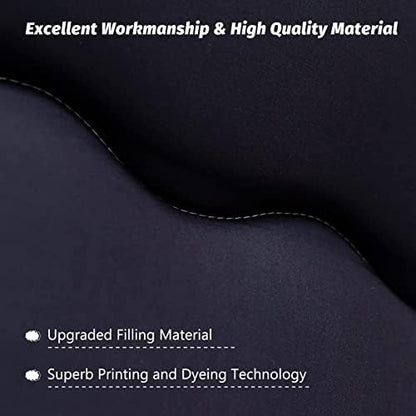 MAXYOYO Japanese Futon Mattress Floor Mattress Sleeping Pad Foldable Bed Roll Up Camping Cushion Floor Lounger Bed Couches and Sofas Couch Topper, Black Floral, Full Size