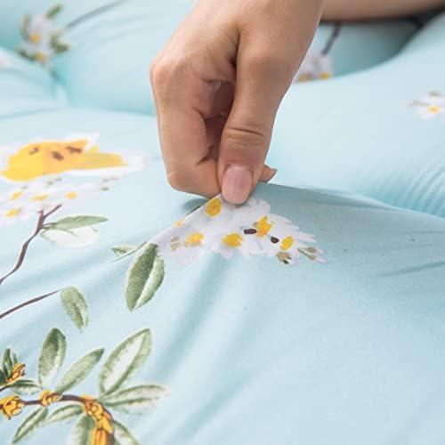 MAXYOYO Japanese Futon Mattress Floor Mattress Sleeping Pad Foldable Bed Roll Up Camping Cushion Floor Lounger Bed Couches and Sofas Couch Topper, Black Floral, Full Size