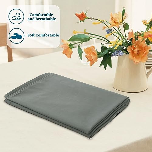 MAXYOYO Mattress Cover for Traditional Japanese Futon Mattress, Futon Floor Mats Cover with Zipper, Super Soft and Machine Washable, Navy Floral, Twin