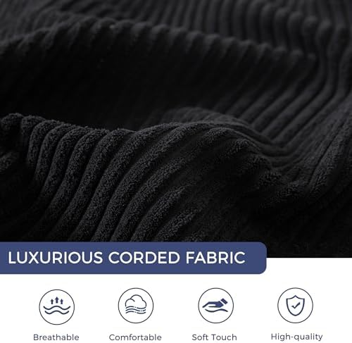 MAXYOYO Convertible Sofa Bed, Fold Out Loveseat Sleeper Sofa with Pillow, 4 in 1 Tufted Folding Couch Bed Foam Floor Couch, Lazy Chair for Living Room Bedroom Guest Room, Dark Grey