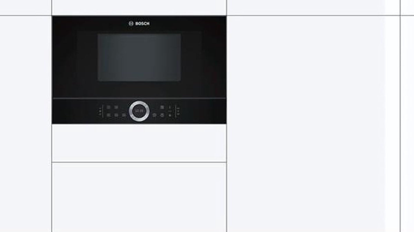 Micro Ondes Encastrable BFR634GB1 Série 8, 21 Litres Charnières Droite