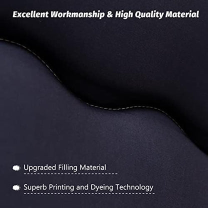 MAXYOYO Japanese Futon Mattress Floor Mattress Sleeping Pad Foldable Bed Roll Up Camping Cushion Floor Lounger Bed Couches and Sofas Couch Topper, Black Floral, Full Size