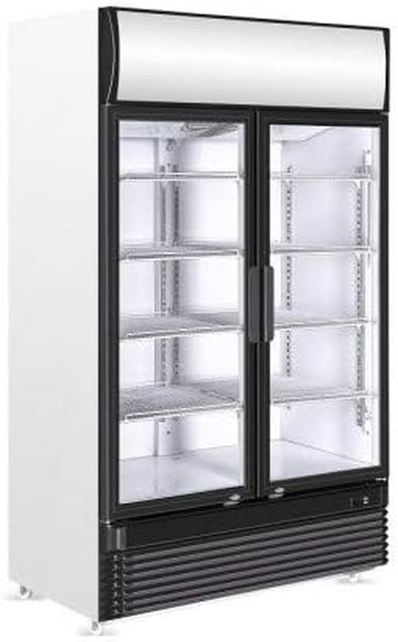 Armoire Frigo Boisson 2 Portes Vitrées 780 L - Combisteel - R2902 Portesvitrée