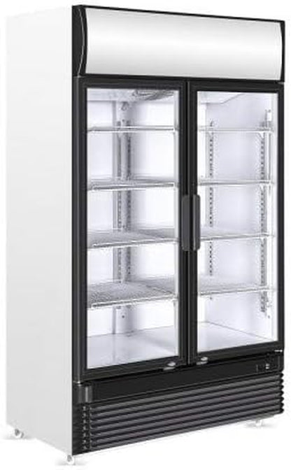 Armoire Frigo Boisson 2 Portes Vitrées 780 L - Combisteel - R2902 Portesvitrée