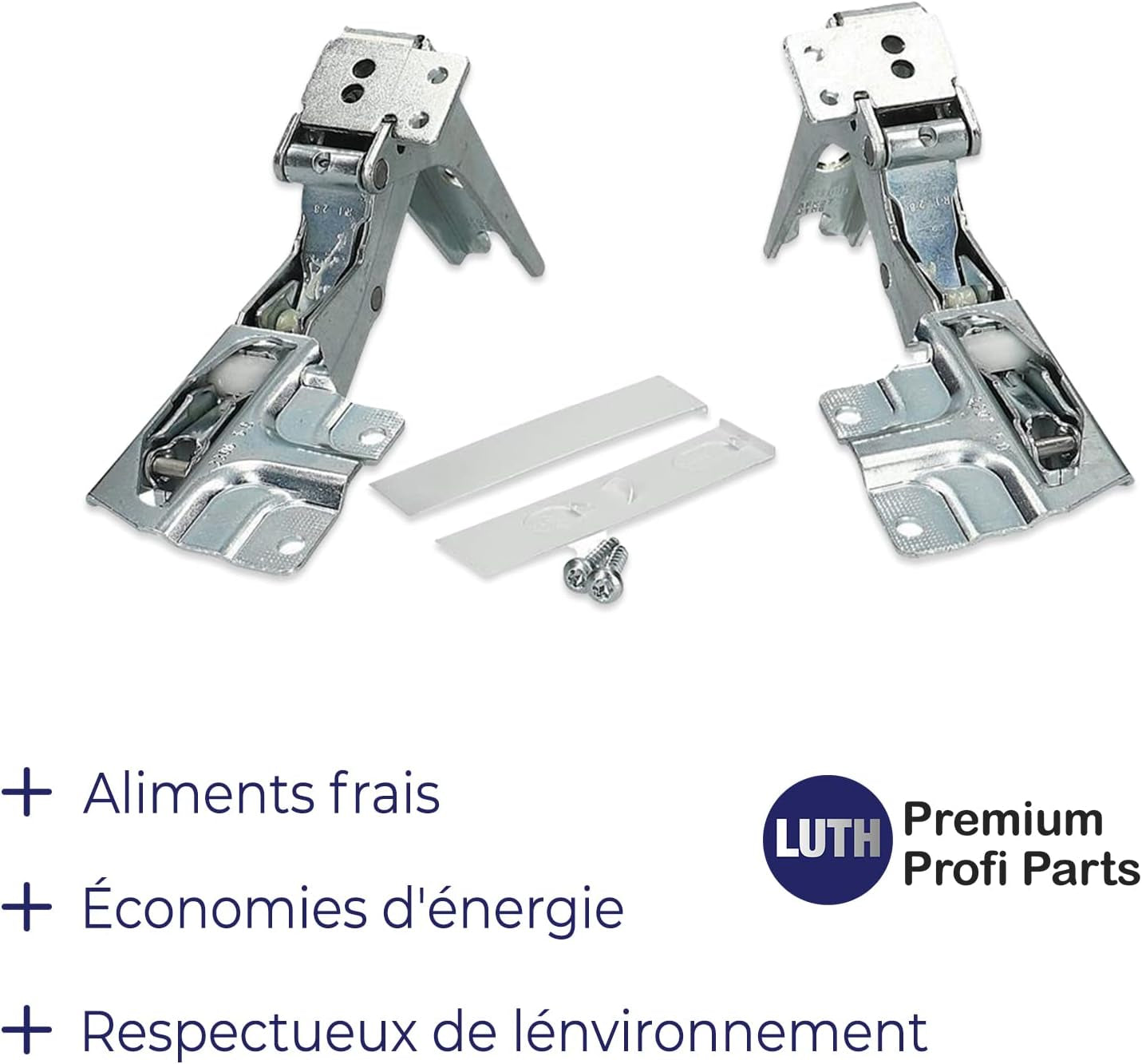 2X Charnières De Porte Réfrigérateur Compatibles Avec Bosch Balay Gaggenau Miele Neff Siemens De Dietrich 00481147 481147