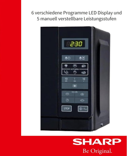 R-242 BKW Micro-Ondes 20 L Noir