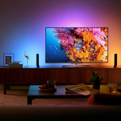 Philips Hue Play Extension X1 - Noir, White & Color Ambiance, Fonctionne Avec Alexa, Google Assistant Et Apple Homekit