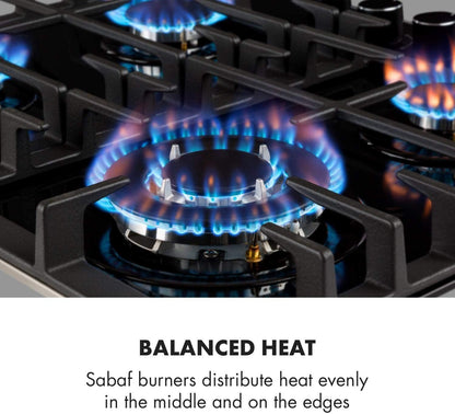 Kalahari Ignito Set - Four + Plaque De Cuisson Encastrables, Gaz & Électrique - Plaque Cuisson 4 Zones Vitrocéramique - Four :68 L/Classe A, 50-250 °C, Noir, Acier Inoxydable