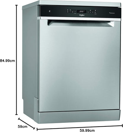 Whirlpool WFO 3O41 PL X, Lave-Vaisselle Pose Libre 60 Cm, C