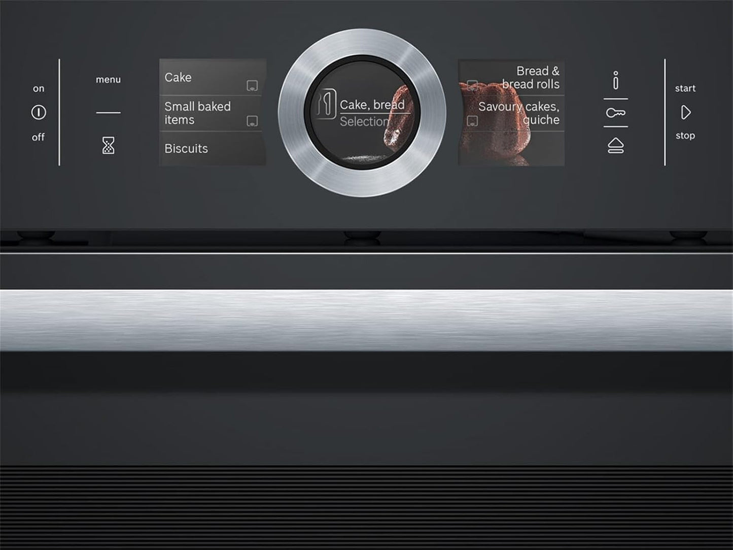 Hsg636Bs1 Série 8 Four Électrique/A/71 L/Air Chaud Eco/Perfect Roast & Perfect Bake/Acier Inoxydable Noir