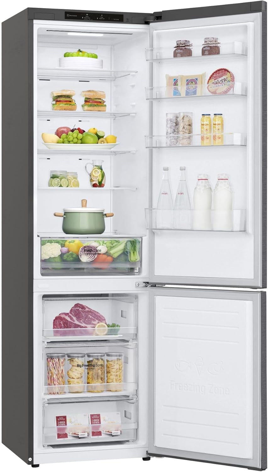 GBP32DSLZN Réfrigérateur-Congélateur Autoportante 384 L E Gris