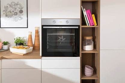 BO 6717 E03X Four Encastrable / 77 L/Air Chaud/Extrasteam/Gentleclose & Open/Ecoclean/Airfry/Perfectgrill/Pizzamode/Childlock/Boutons Escamotables/Aspect Inox