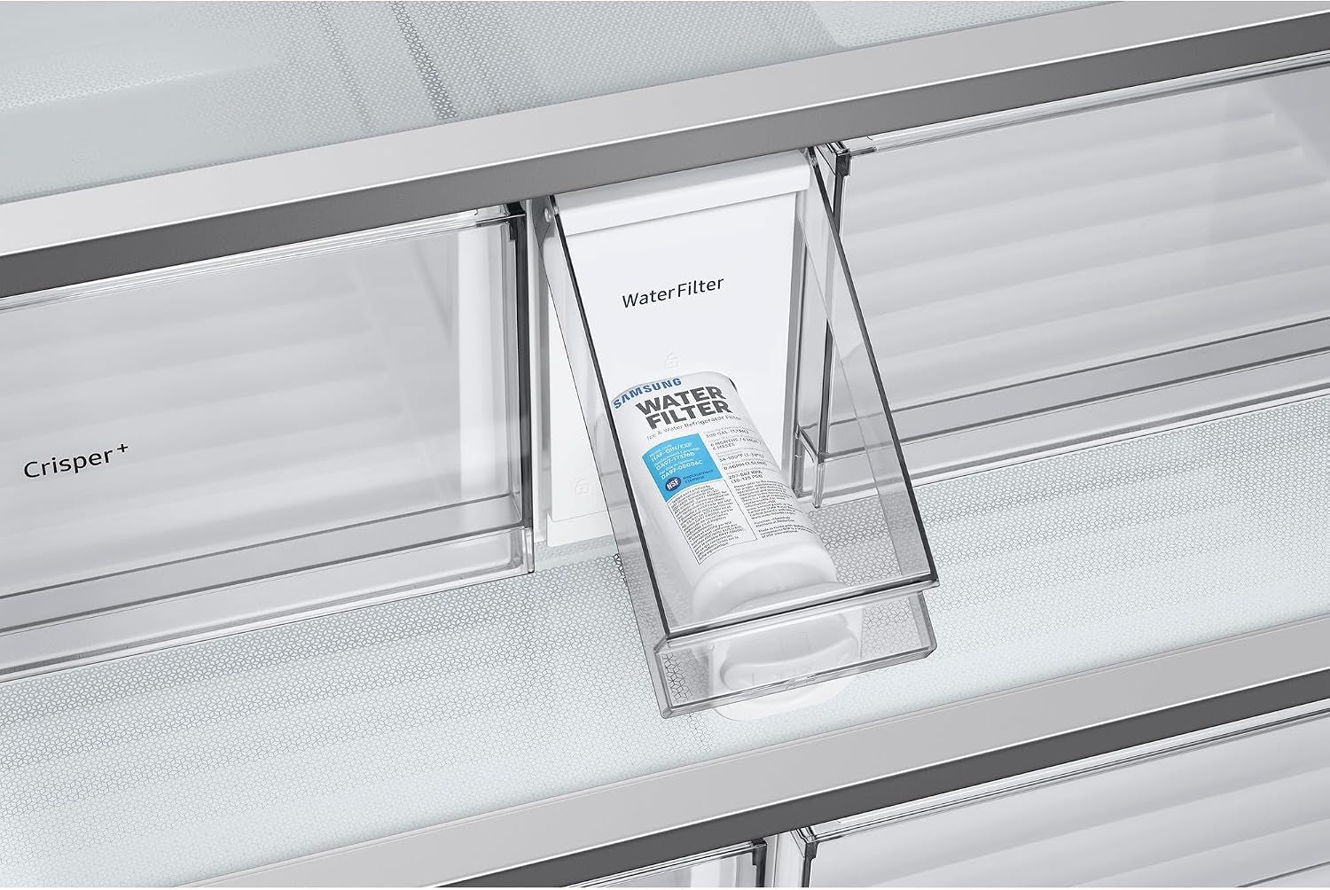 Samsung RF24BB620EB1EF French-Door-Kühlschrank Mit Gefrierfach, 177,8 Cm, 674 L, Smartthings AI Energy Mode, Autofill Water Picher, Dual Ice Maker, Premium Black Steel