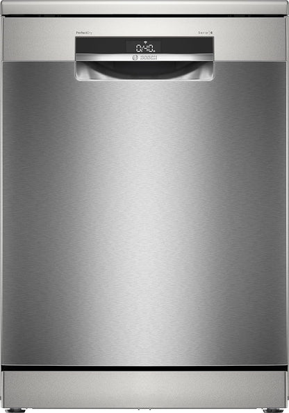 SMS6ZDI08E - Série 6 - Lave-Vaisselle Pose-Libre - Home Connect - 13 Couverts - Silence plus 40 Db - Inox