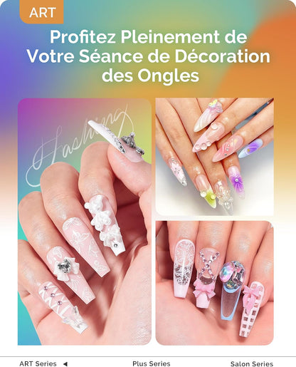Lampe UV Ongles Gel ART01R Mini Lampe UV Pour Voyage & Retouche | Sans Fil, Rechargeable, Modes Minuterie 20S/60S, Séchage Rapide, Affichage LED, Petite Lampe UV Pour Vernis À Ongles Gel