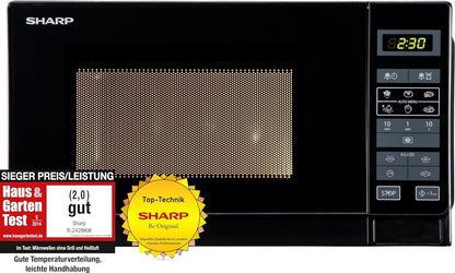 R-242 BKW Micro-Ondes 20 L Noir
