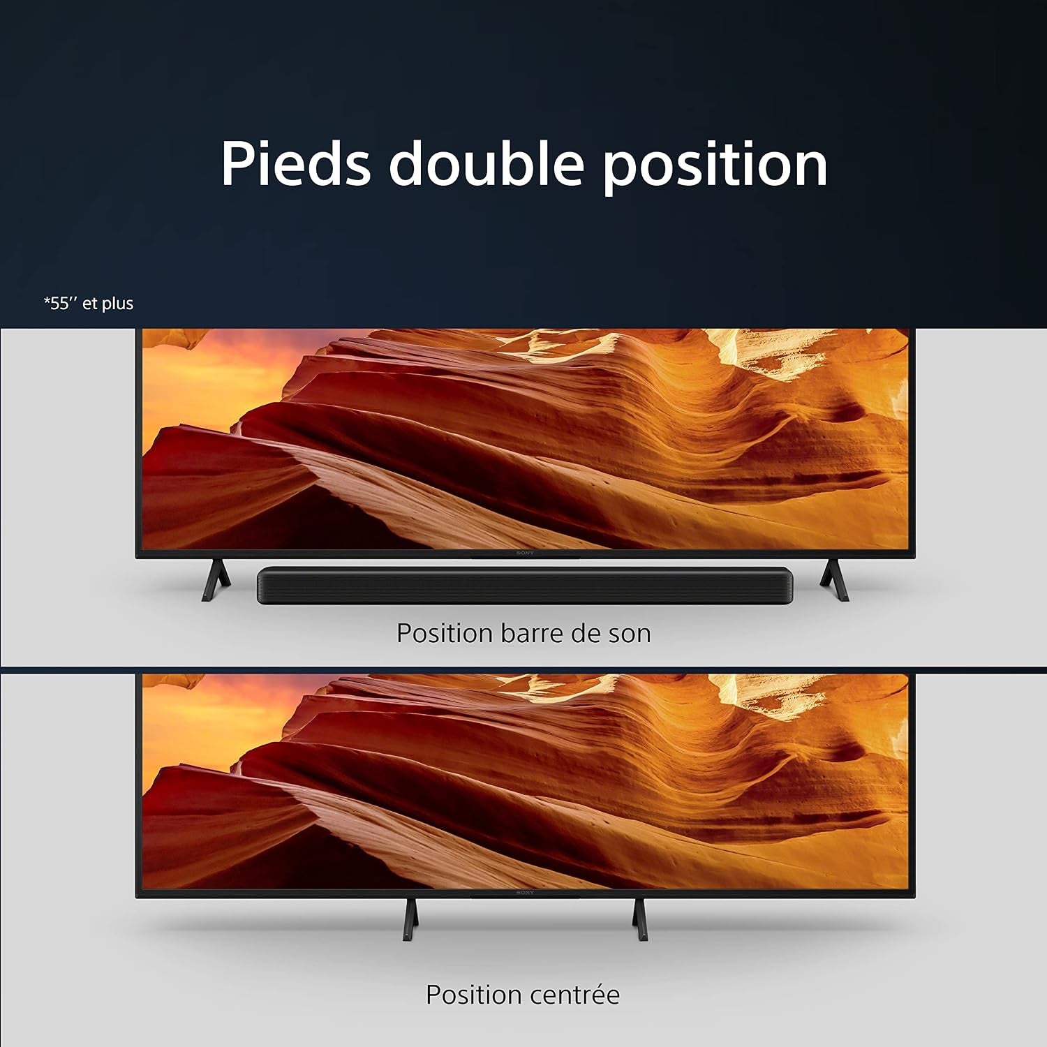 Sony TV Bravia KD-75X75WL : 4K Ultra HD LED | HDR | Google | Pack ECO | BRAVIA Core -Design Signature Sony [Classe Énergétique F]