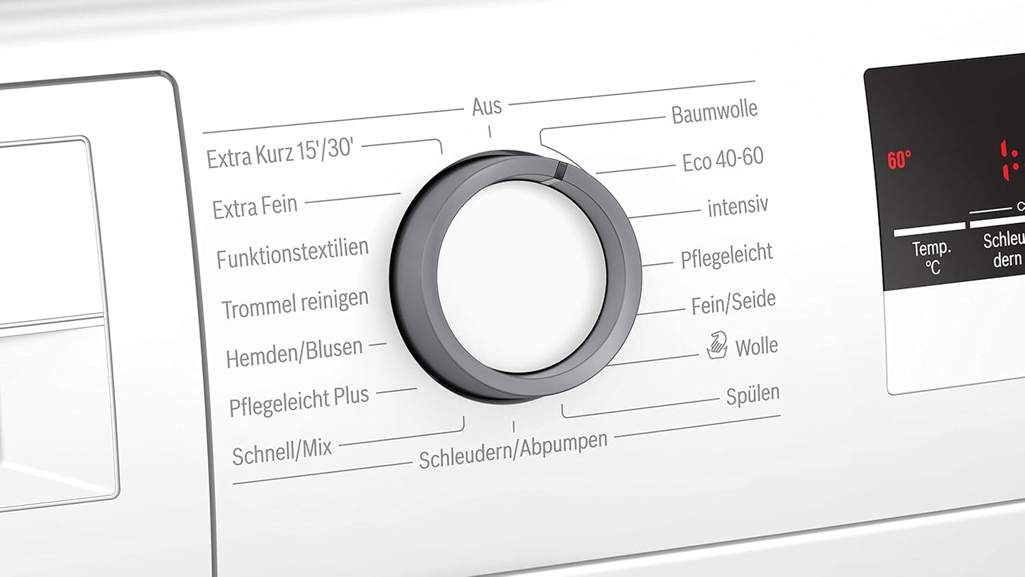 Hausgeräte WAN28K40 Série 4 Machine À Laver, 8 Kg, 1400 Tr/Min, Activewater Plus, Énergie Maximale Et Économie D'Eau, Protection Aquastop Contre Les Dommages Causés Par L'Eau, Moteur Ecosilence