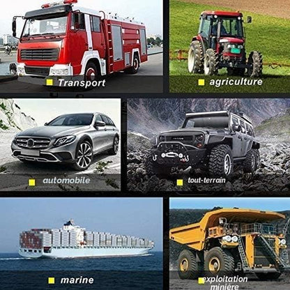 Rampe LED 132Cm 675W Barre LED 12V 24V Pour 4X4 Voiture Quad | LED Light Barre Lumineuse Avec Faisceau, 6000K Blanc, Étanchéité IP67, Pour Camion Tracteur Offroad Véhicule Bateau ATV