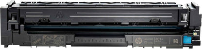 207A W2211A Toner Cyan Authentique Pour  Color Laserjet Pro M255 / M282 / M283