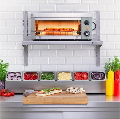 Salamandre Toaster Electrique Grill Cuisine RCES-2000-EGO (2.000 W, 32 X 61 X 28,50 Cm, 1 Élément Chauffant Infrarouge)