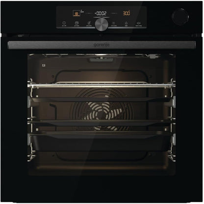 Optibake Advanced BPSA 6747 A08BGWI Four Encastrable/Wifi Connected / 77 L/Air Chaud/Pyrolyse/Autobake/Commande Tactile/Thermomètre De Cuisson/Steamassist/Pizzamode 300 °C /