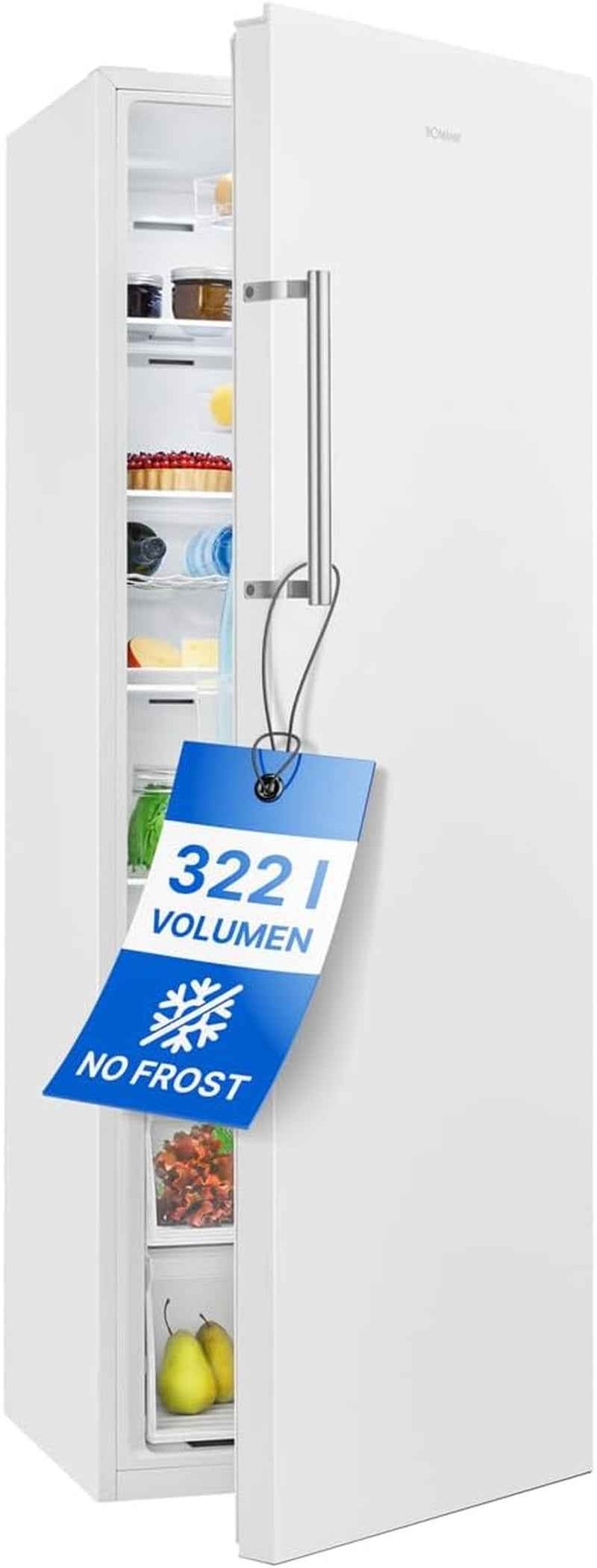 Réfrigérateur Colonne 322 L Nofrost VS 7345, Multiairflow, Blanc | Nofrost, Multiairflow, Refroidissement Rapide, Mode Économie D'Énergie, Largeur 60 Cm