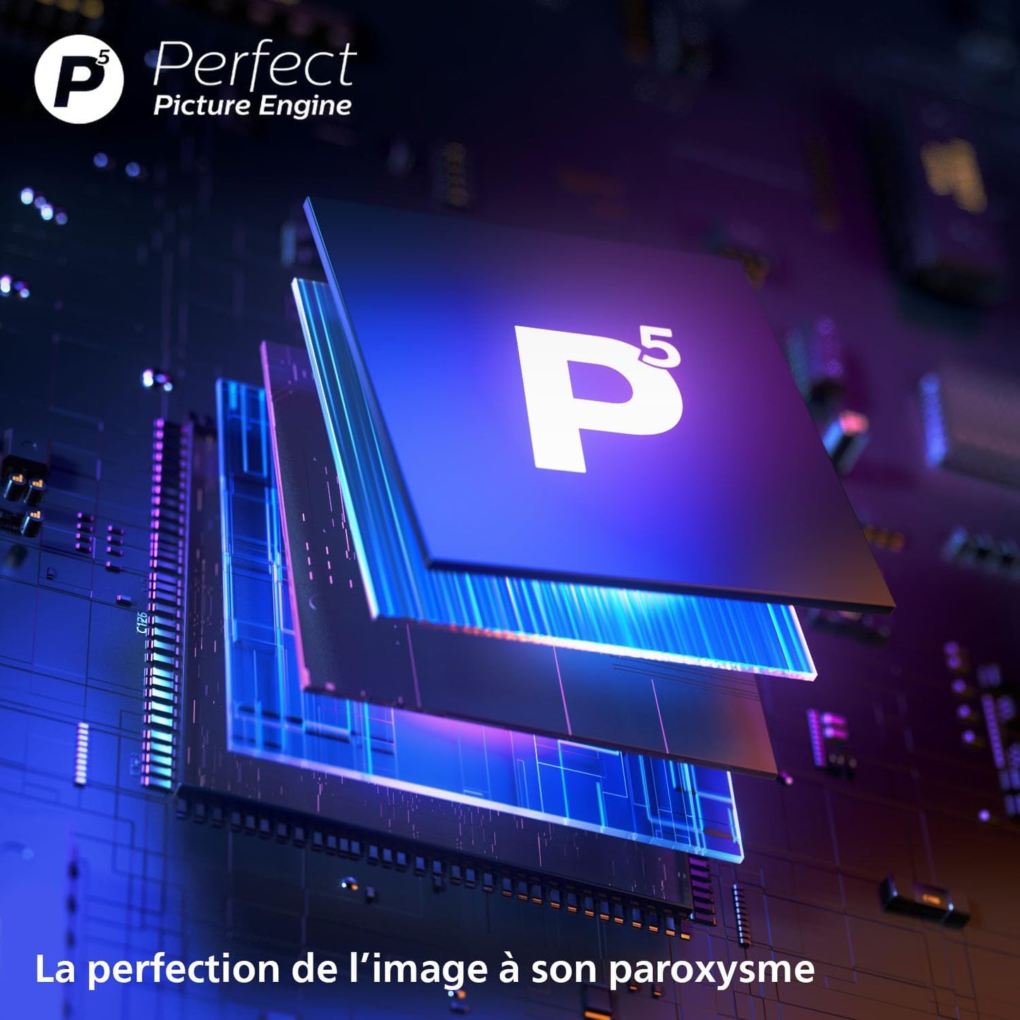 Philips 65MLED810 Mini LED 4K Smart TV - Écran 65 Pouces Avec P5 Perfect Picture Engine Ultra HD, Titan OS, Dolby Vision Et Son Dolby Atmos