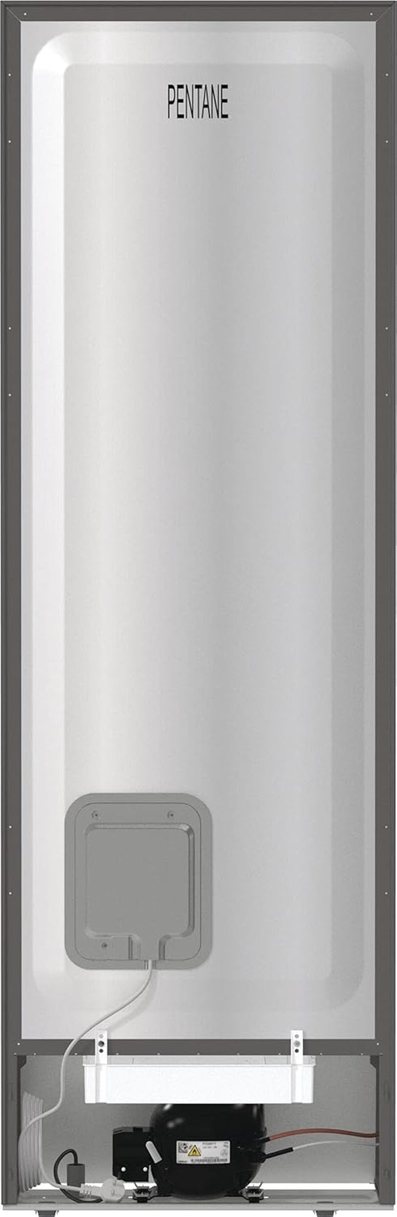 NRK6192AXL4 Réfrigérateur-Congélateur Autoportante 302 L Gris