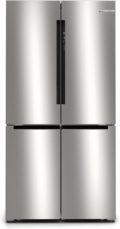 KFN96VPEA - Série 4 Réfrigérateur Multi-Portes Congélateur En Bas - 605 L - 183 X 91 (H X L) - Inox anti Trace De Doigts