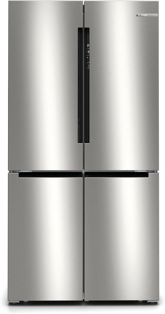 KFN96VPEA - Série 4 Réfrigérateur Multi-Portes Congélateur En Bas - 605 L - 183 X 91 (H X L) - Inox anti Trace De Doigts