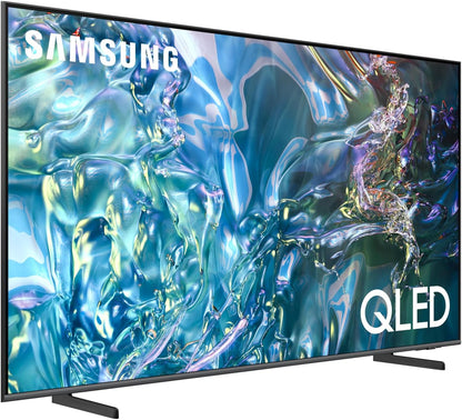 Smart TV 43" QE43Q64DAUXZT QLED 4K, Upscaling, Processeur Quantum Lite, Design Airslim, DVBT-2, Q-Symphony & OTS Lite, Gaming Hub, Ultimate UHD Dimming, Titan Gray 2024 [Amazon Exclusif]
