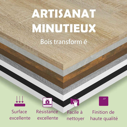Table D'Appoint Table Basse Table De Canapé Bout De Canapé Armoire D'Angle Salle De Séjour Salon Intérieur Blanc 33X33X34,5 Cm Aggloméré