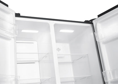 Réfrigérateur Multi-Portes GSBS510BL 510L (324L + 181L) - Distributeur D'Eau - Noir
