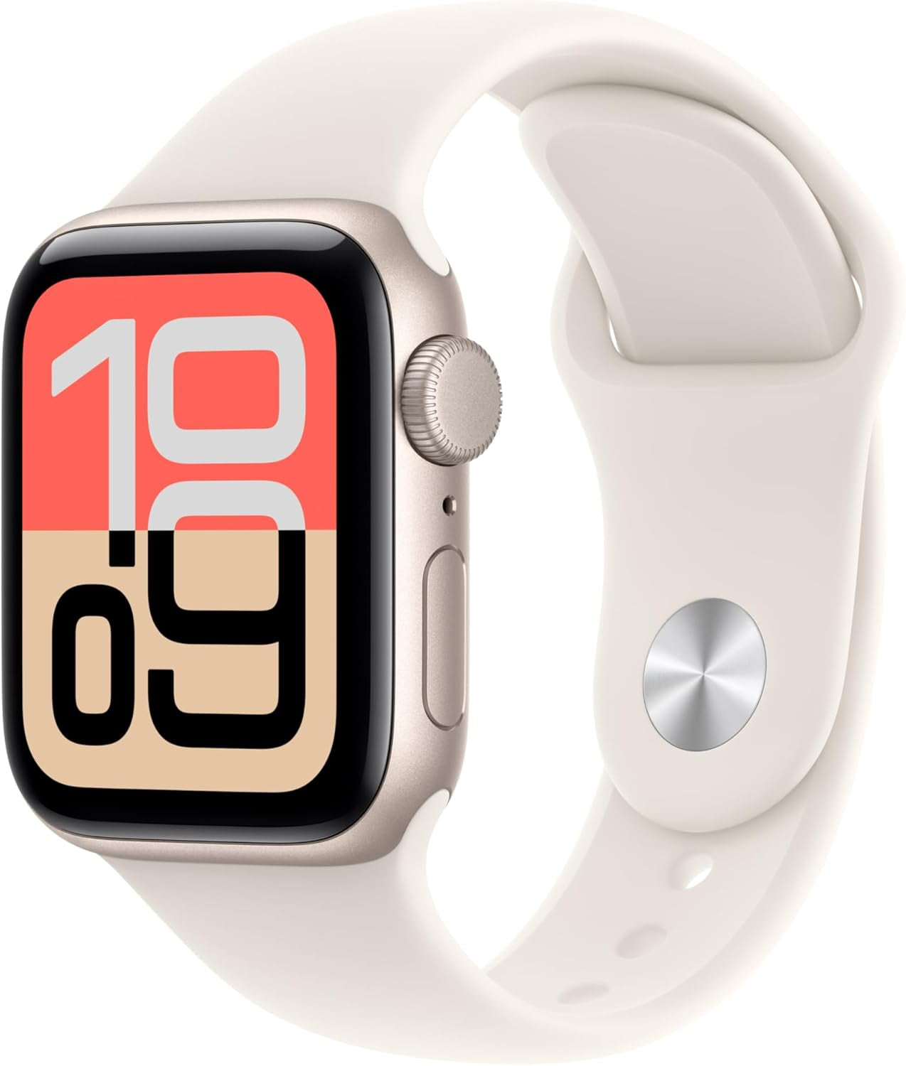Watch SE 3 [GPS 40 Mm] Montre Connectée Avec Boîtier Lumière Stellaire Et Bracelet Sport Lumière Stellaire. Moniteur Activité/Sommeil/Fréquence Cardiaque, Écran Toujours Activé