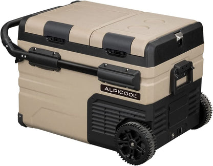 TAW35 Glaciere Portable Réfrigérateur Voiture 35 Liter Camping Congélateur 12/24V Mini Frigo Pour Maison, Bureau Ou Pique-Nique En Plein Air/ -20 À 20℃
