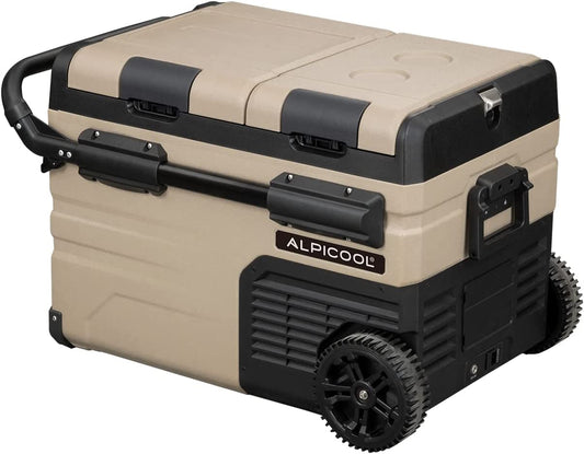 TAW35 Glaciere Portable Réfrigérateur Voiture 35 Liter Camping Congélateur 12/24V Mini Frigo Pour Maison, Bureau Ou Pique-Nique En Plein Air/ -20 À 20℃