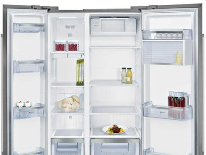 Réfrigérateur Neff KA7902I30 Porte À Droite Et Gauche-Réfrigérateurs Side-By-Side (Indépendant Porte Acier Inoxydable Americana 573L SN T) Db-43