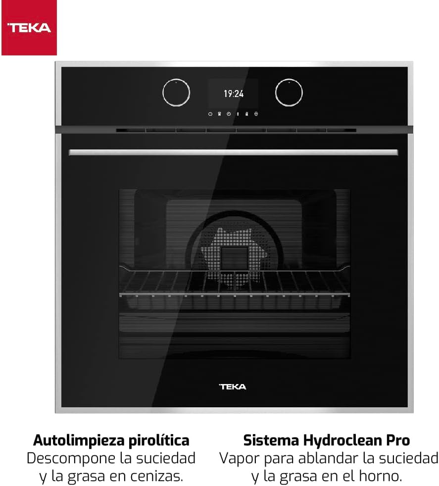 Teka PAL-41566020 Four Electrique/Encastrable/A/Refroidissement De Boîtier Vitre 4 Plaques