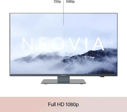 Smart TV 22" (55 Cm) Borderless - Android Connecté Internet Wifi Avec Bluetooth - 12V/24V/220V - Camping Car Camion Fourgon Poids Lourd Caravane Bateau Cuisine - Garantie 2 Ans