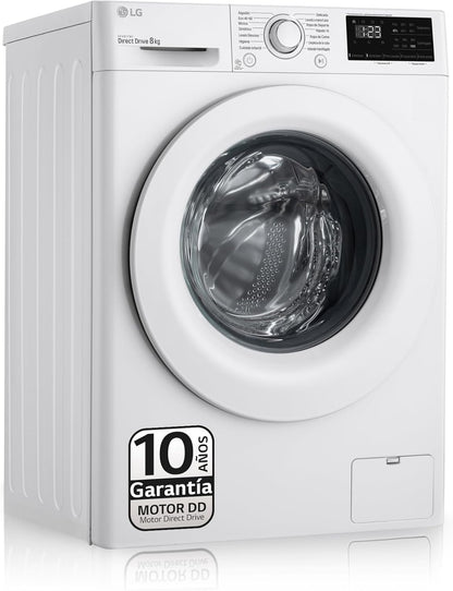 F4WV3008N3W Machine À Laver 8 Kg Charge Frontale 1400 Tr/Min, Intelligence Artificielle Blanc