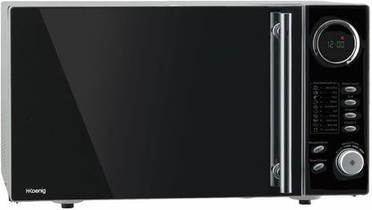 Four Micro-Ondes Grill 2 En 1 VIO9, 25L, Plateau Tournant 27Cm, 10 Modes De Cuisson Jusqu’À 1000W, Décongélation, Cuisson Combinée, Écran LCD [Classe Énergétique A+]