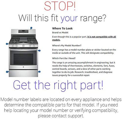 Supplying Demand W10857622 W10437092 Four De Cuisson Électrique Remplacement De L'Interrupteur À Commande Infini Double Élément