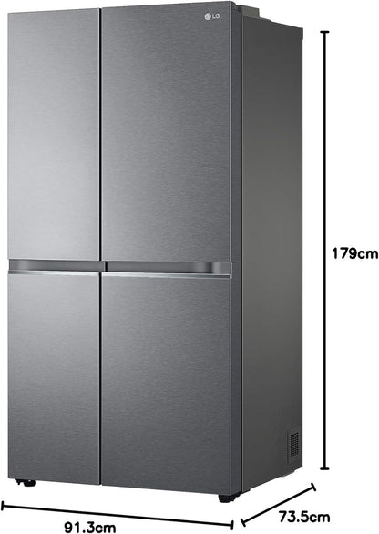SIGNATURE GSBV70DSTM Nevera Puerta Lado a Lado Independiente 655 L F Acero Inoxidable