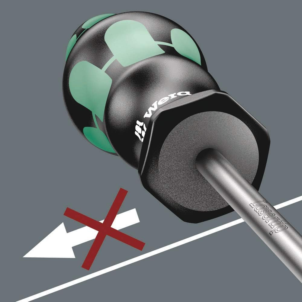Wera 335/350/355/6 05105622001 Jeu De Tournevis Kraftform plus Lasertip + Rack 6 Pièces