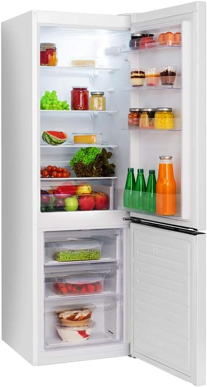 Amica KGCL 387 115 W Stand Kühl-Gefrierkombination, 54 Cm Breit, 170 Cm Hoch, 268 L, Automatische Abtauung, Frostcontrol, 3 Ablagen, Weiß